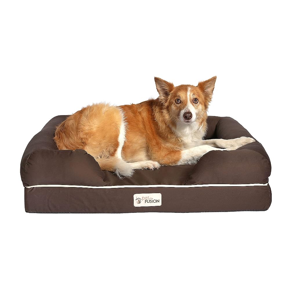 PetFusion Ultimate Memory Foam Dog Bed - Large